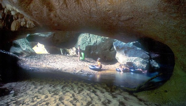 belize cave tubing