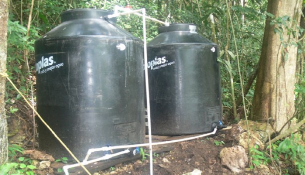 Rainwater Harvesting at Better in Belize Ecovillage