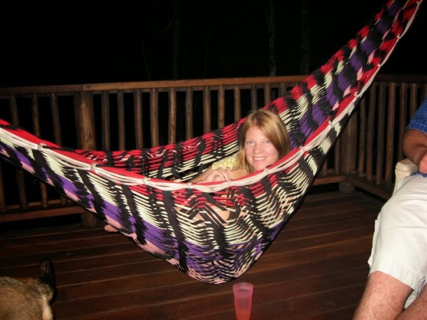 Come swing in our hammock at Better in Belize Ecovillage