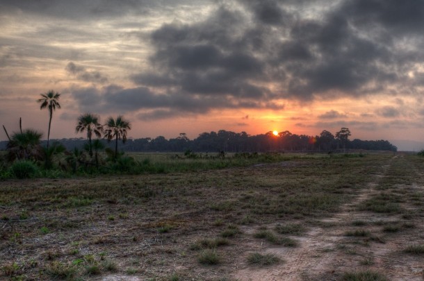 Sunset in Belize