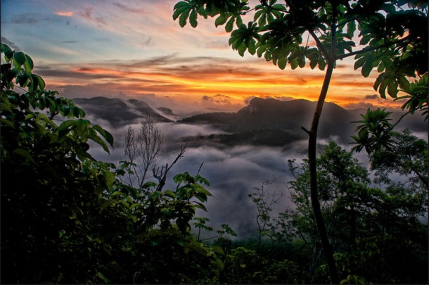 Beautiful Sunrise at Better in Belize Ecovillage