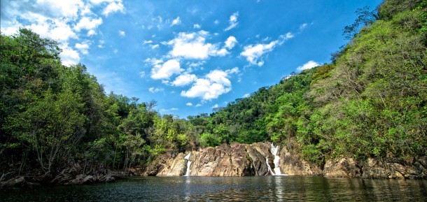 Waterfalls at Better in Belize Ecovillage