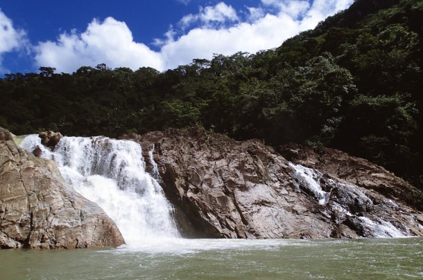 Waterfalls near Better in Belize Ecovillage