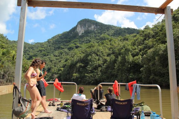 macal river pontoon boat tour