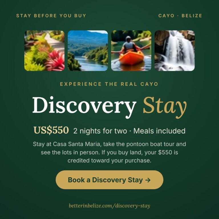 Book a Discovery Stay at Better in Belize